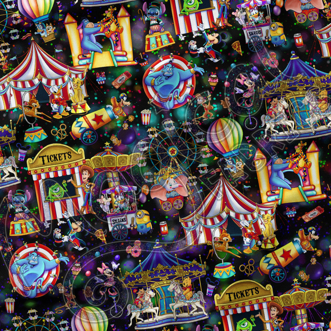 Circus Fun Black