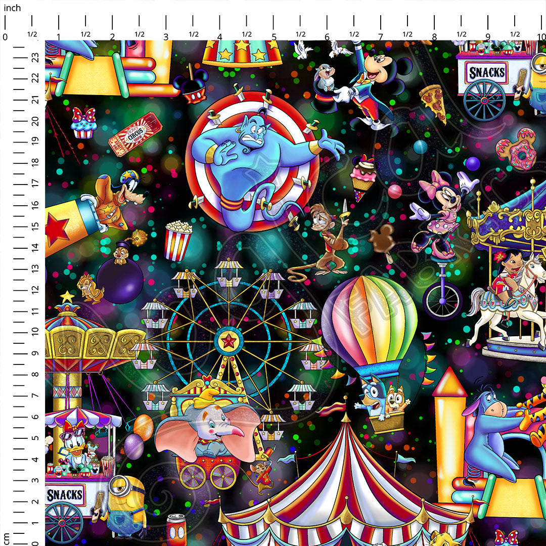 Circus Fun Black