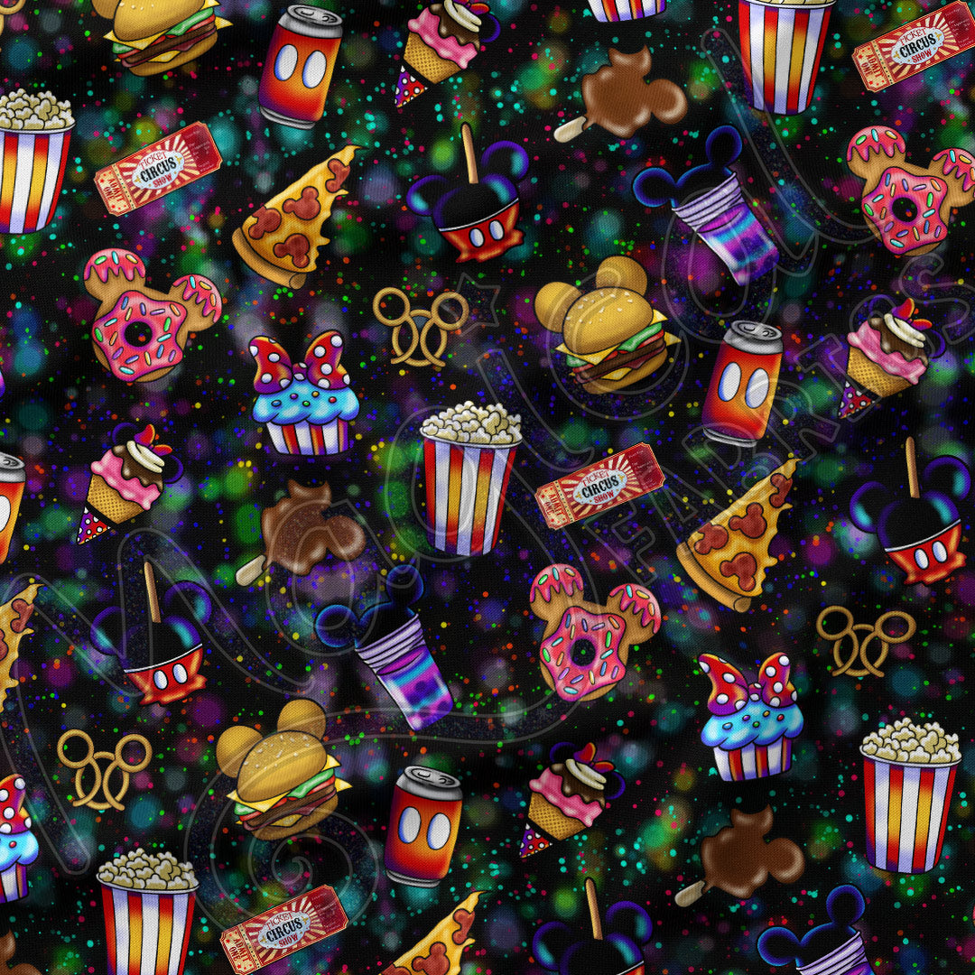 Circus Fun Black Snacks